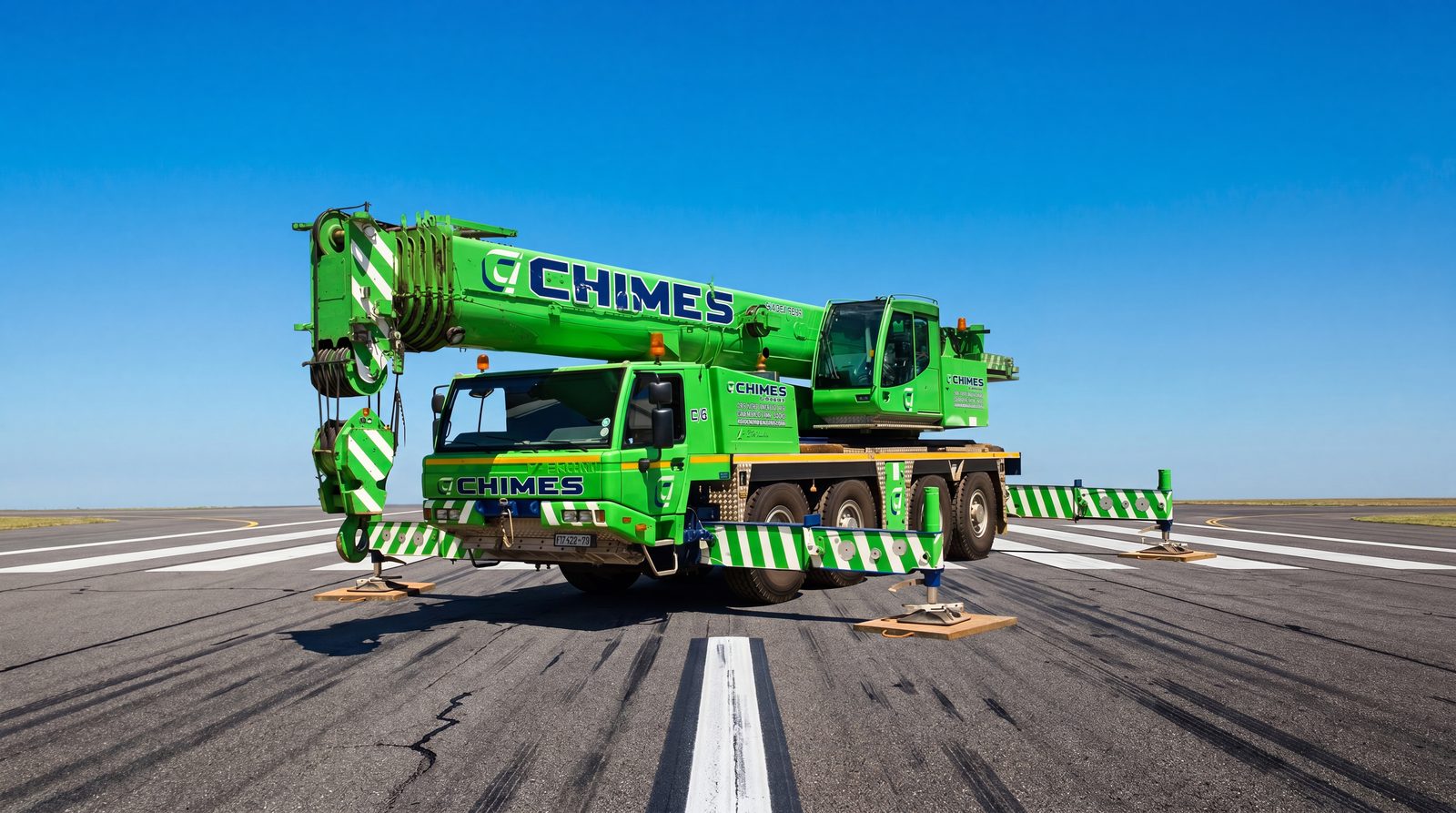 Well-maintained Chimes crane