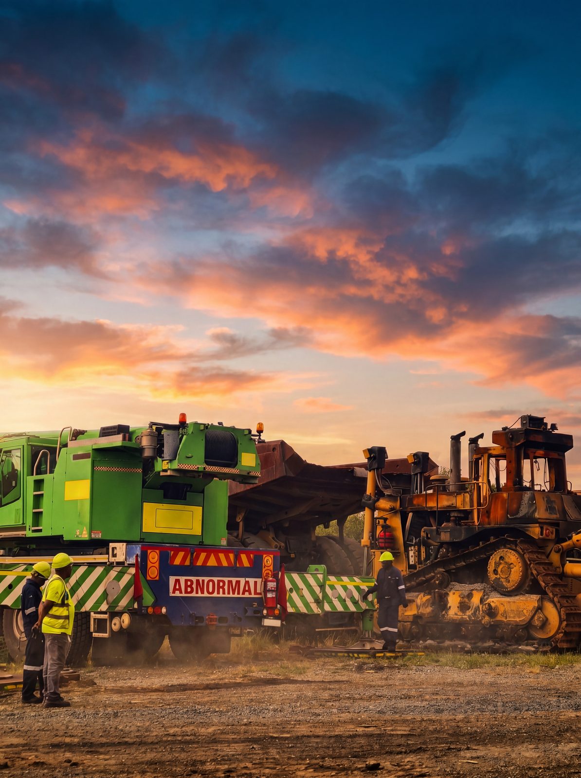 Abnormal load at sunset